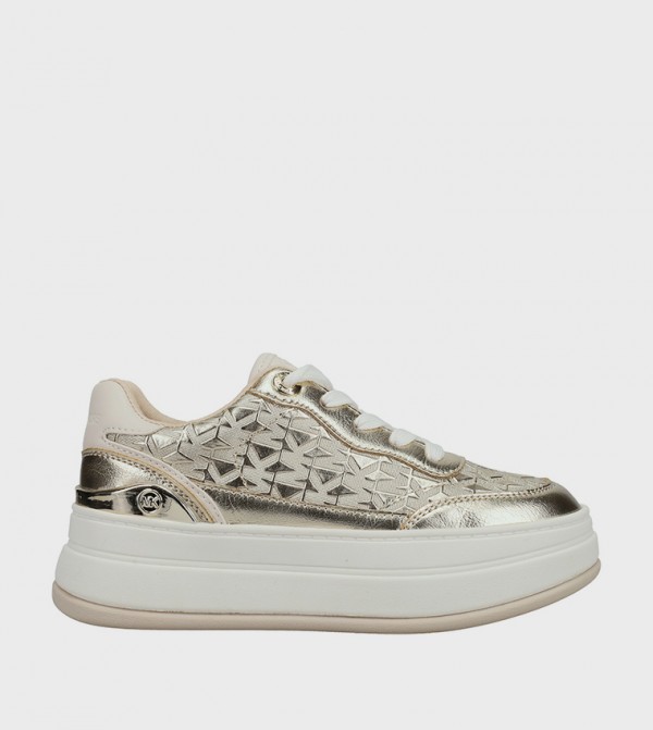 HAYES Monogram Platform Sneakers