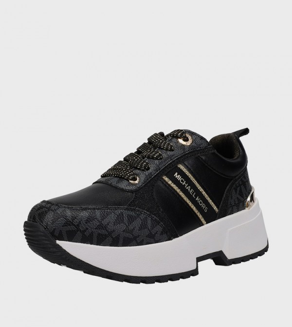 COSMO MEYERS Monogram Chunky Sneakers