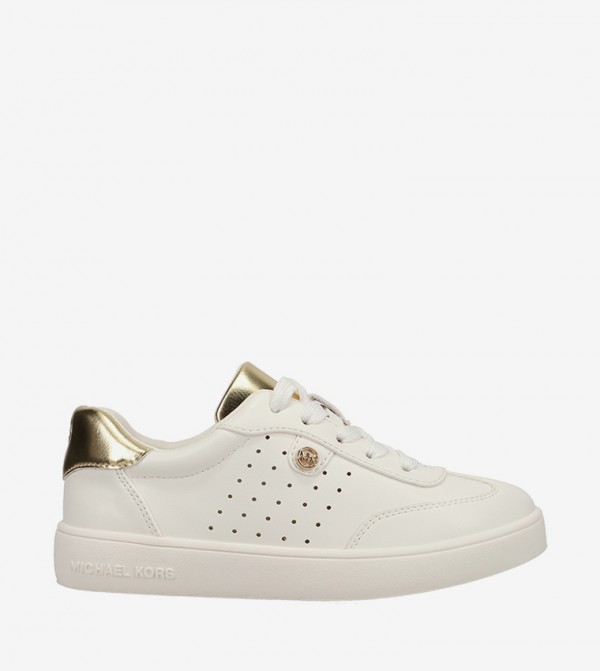 JEM SCOTTY Contrast Trim Lace-Up Sneakers
