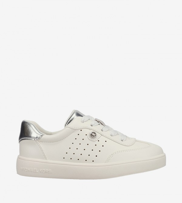 JEM SCOTTY Contrast Trim Lace-Up Sneakers