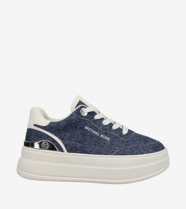 HAYES Logo Print Platform Sneakers