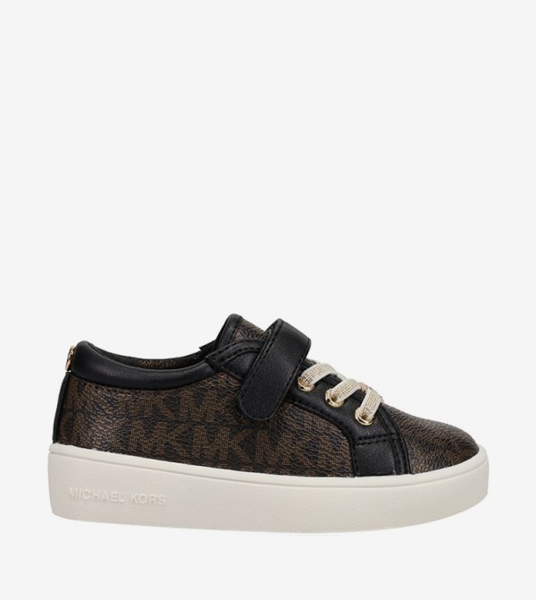 JEM RALLEY PS Monogram Print Velcro Sneakers