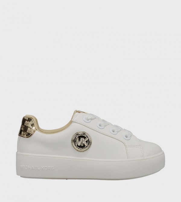JORDANA AUDREY Logo Detail Platform Sneakers