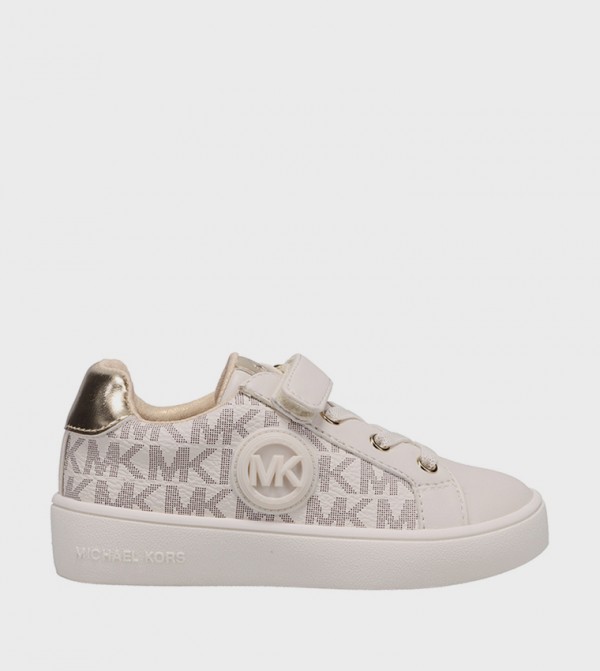 JEM AUDREY Logo Printed Velcro Closure Sneakers