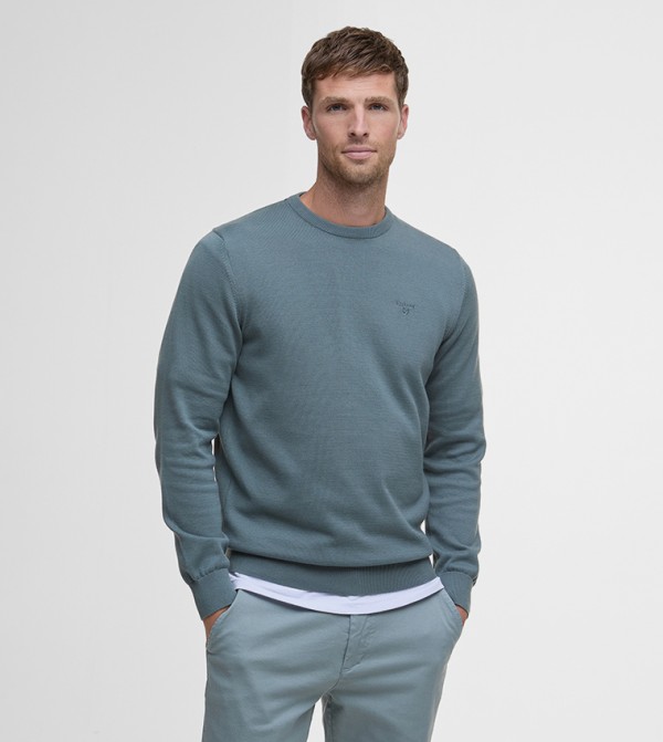 Logo Detail Knitted Sweater