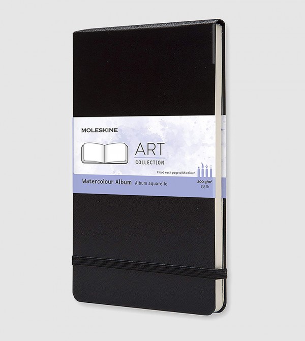 Buy Moleskine Art Collection Music Notebook Black In Black 6thStreet