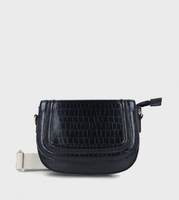 LITZA Textured Crossbody Bag