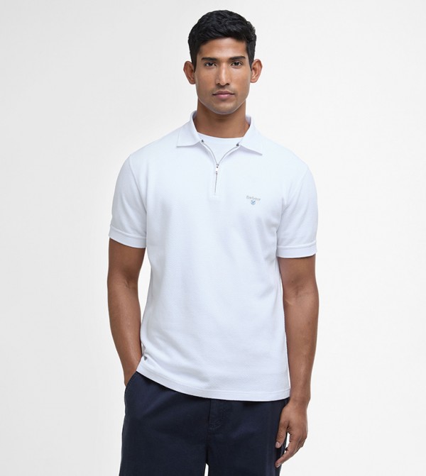 Logo Embroidered Hingham Polo T-Shirt