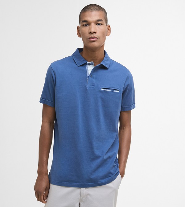 MILHURST Solid Tailored Polo T-Shirt