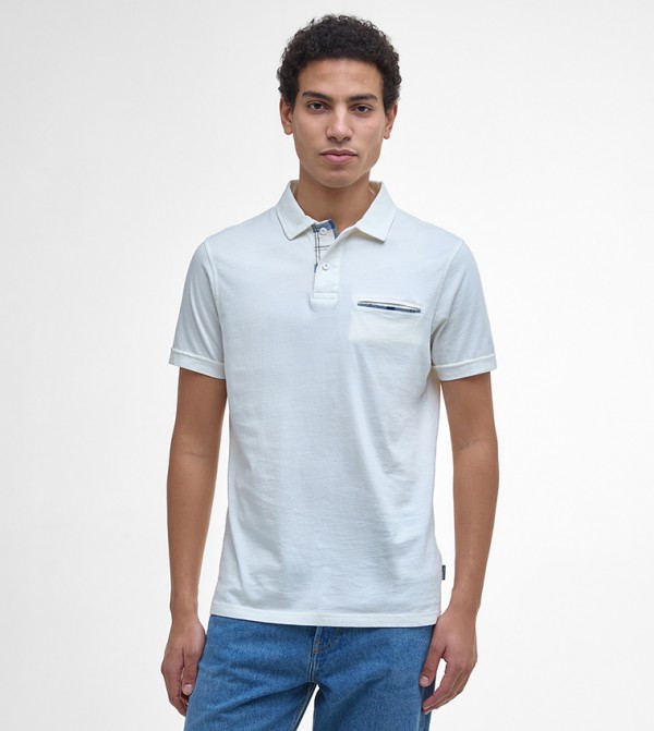 MILHURST Solid Tailored Polo T-Shirt
