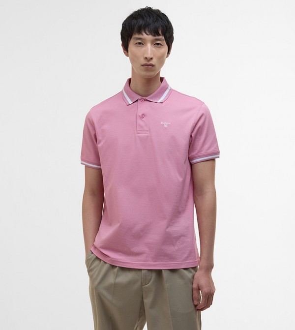 Contrast Tipping Ferrybridge Polo T-Shirt