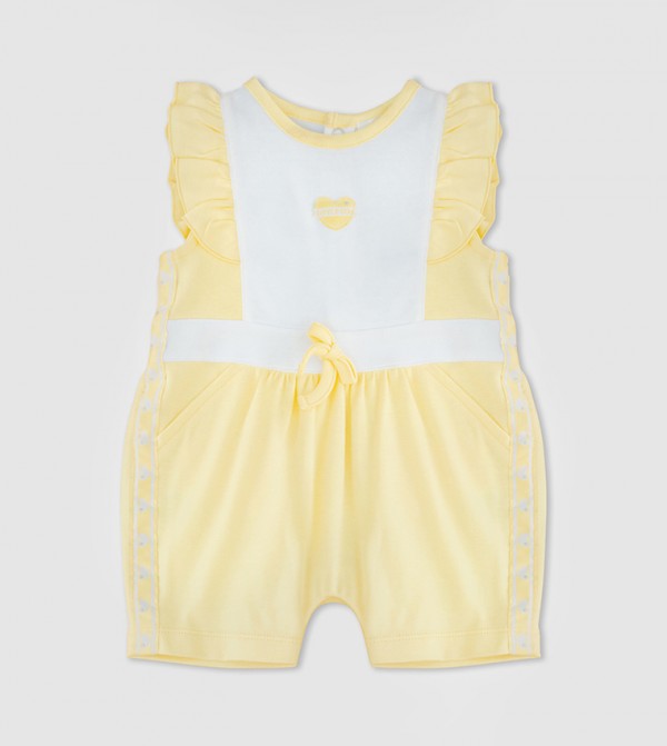 Baby girl best sale yellow romper