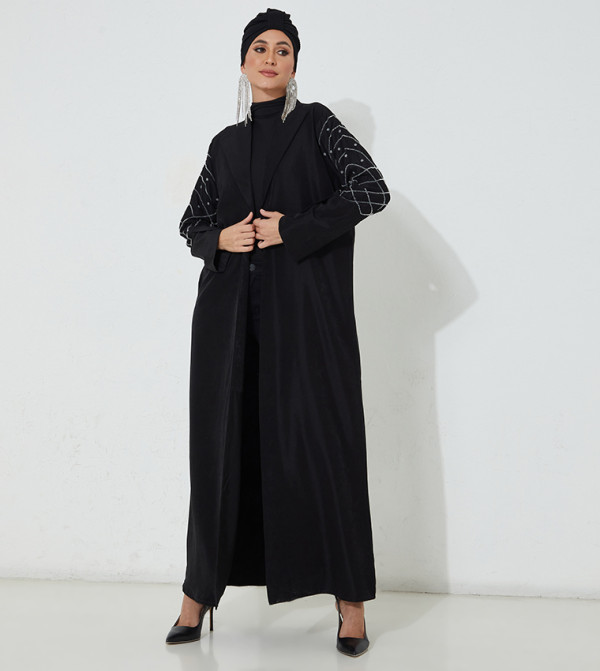 Embellished Full Sleeve Abaya