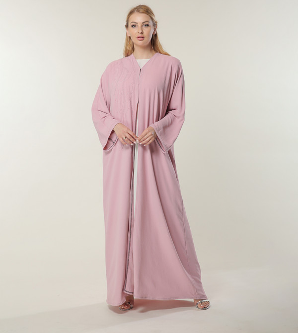 Embroidered Long Sleeves Abaya
