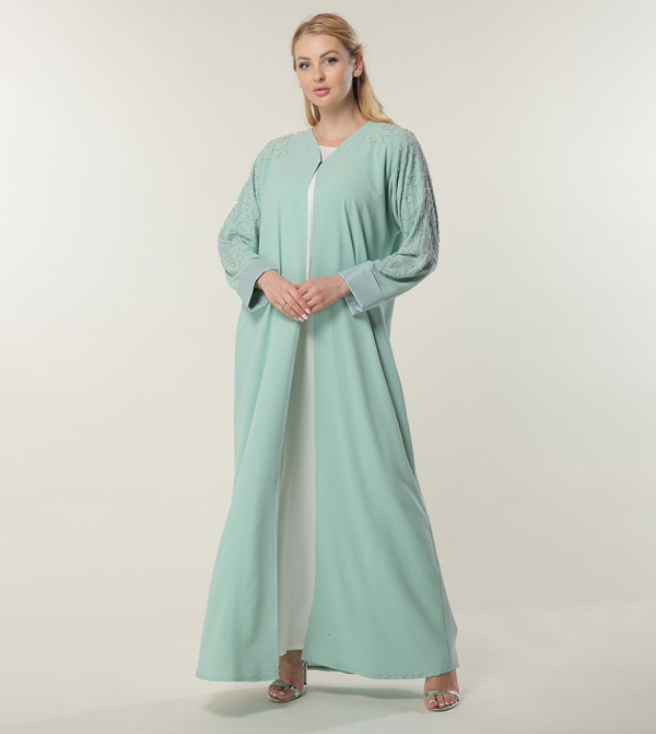 Embellished Long Sleeves Abaya