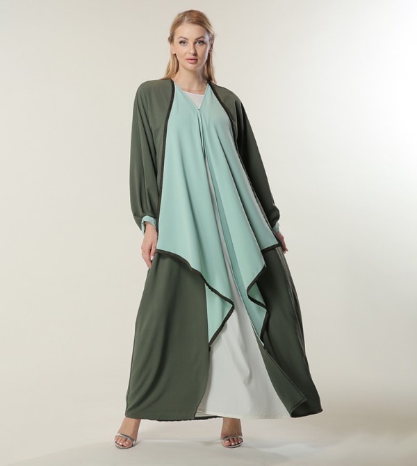 Cascade Front Abaya
