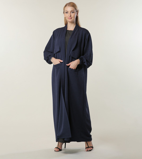 Long Sleeves Abaya with Pockets