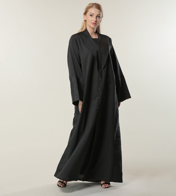 Jaquard Detailed Abaya