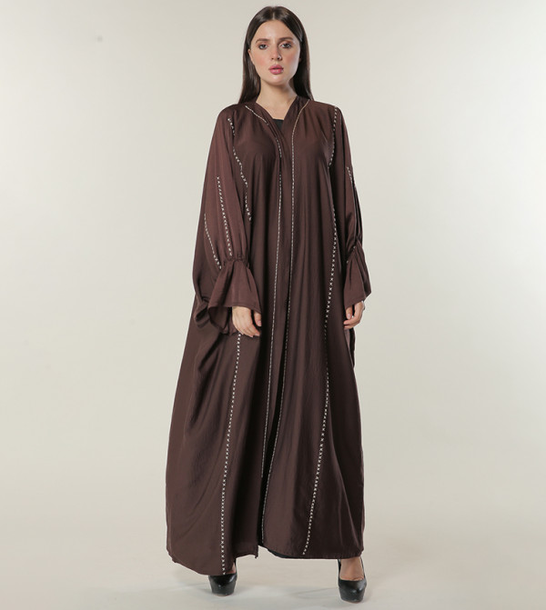 Threadwork Flare Cuff Abaya
