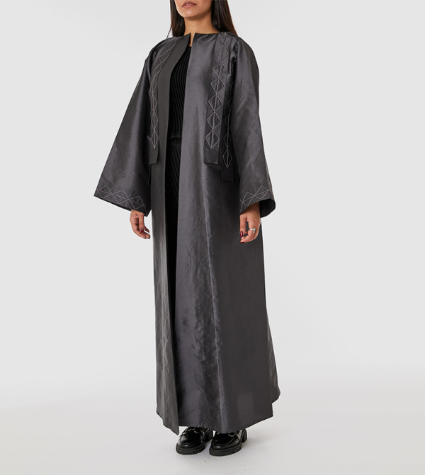 Embroidered Long Sleeves Abaya