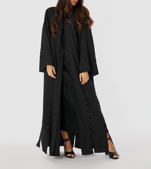 Embellished Long Sleeves Abaya