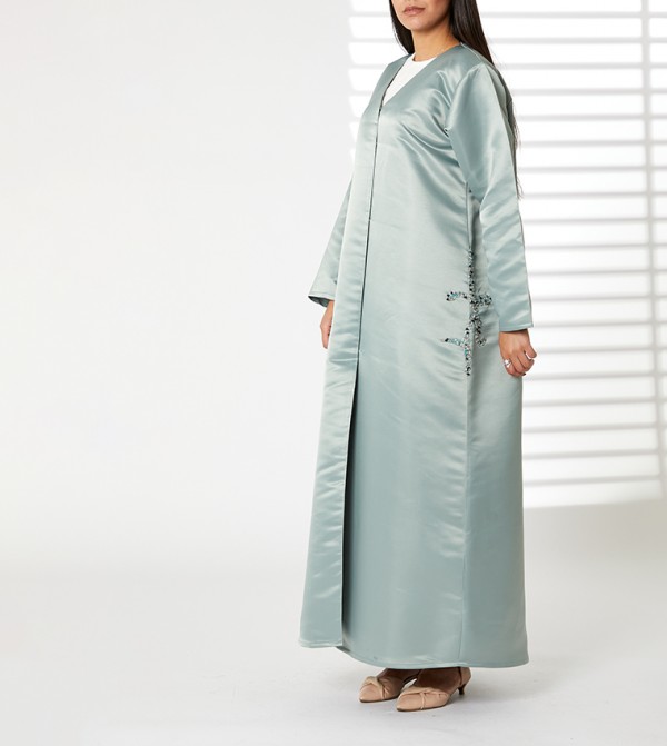 Embellished Long Sleeves Abaya