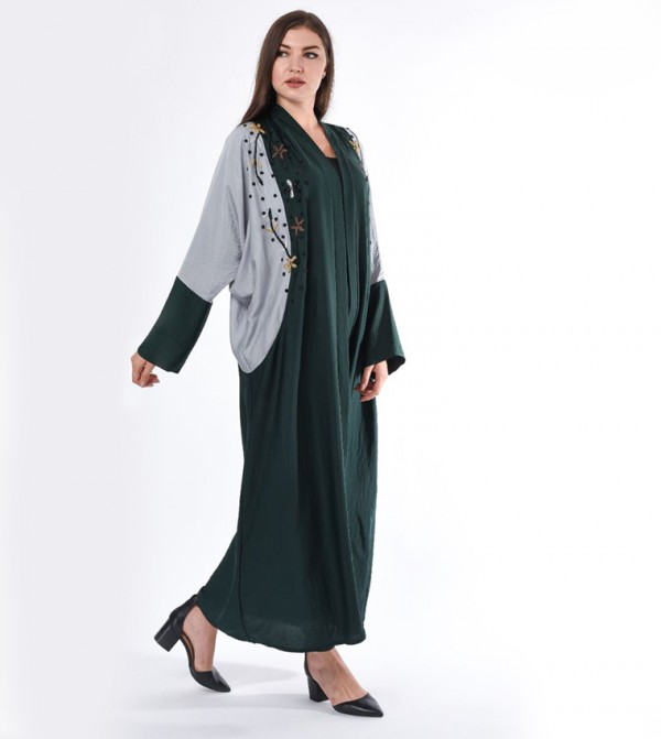 Hand Embroidered Occasional Abaya