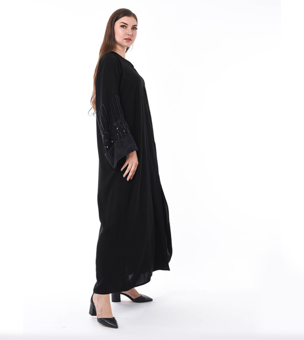 Hand Embroidered Occasional Abaya