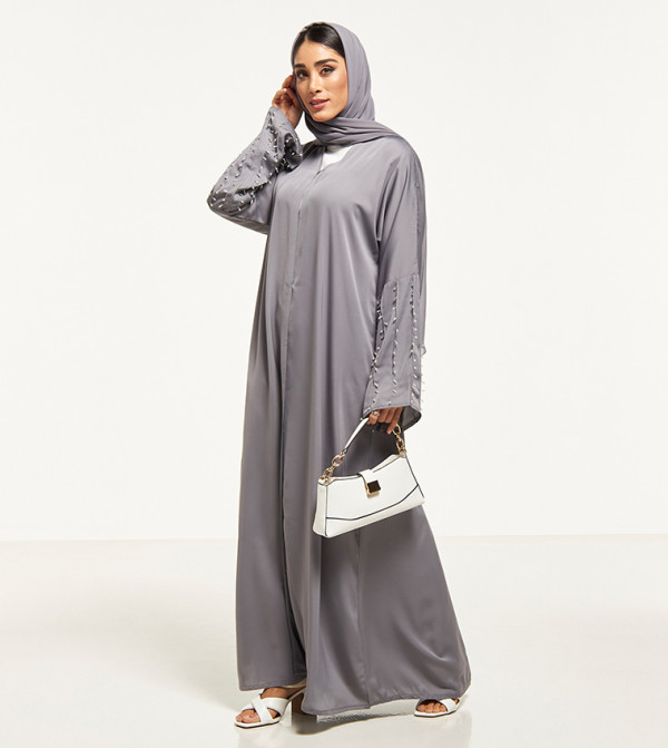 Embellished Abaya with Sheila