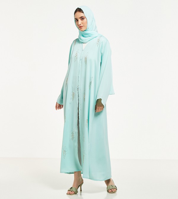 Embellished Abaya with Sheila