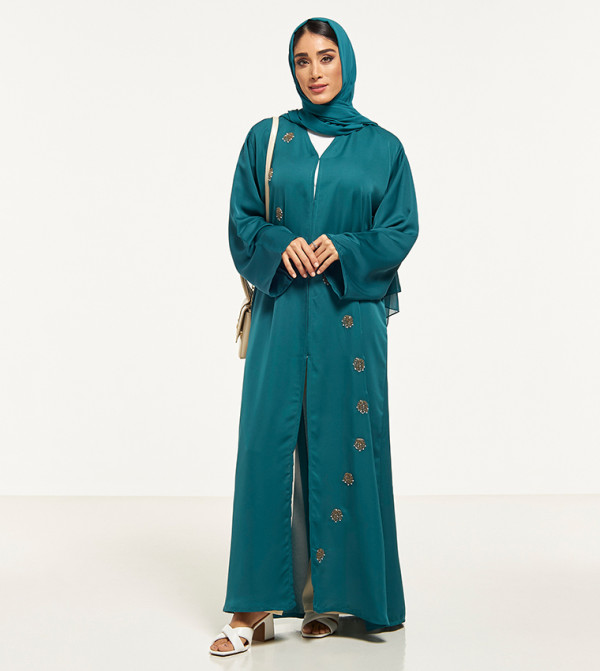 Embellished Abaya with Sheila