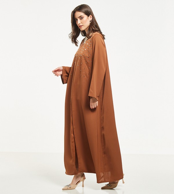 Embellished Abaya with Sheila
