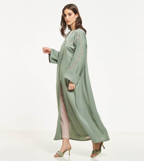 Embellished Abaya with Sheila