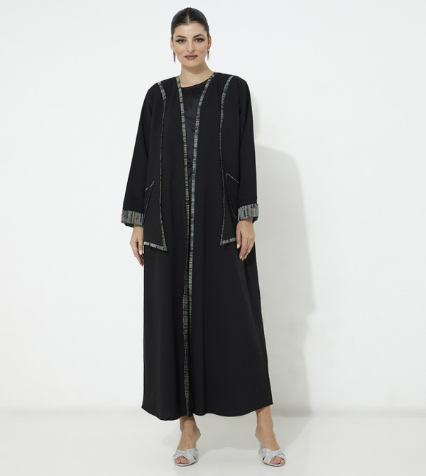 Phua Front Open Abaya