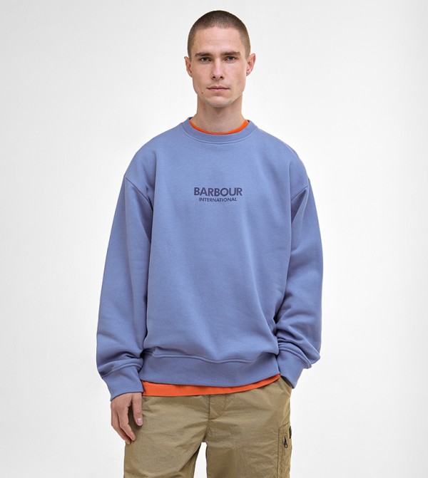 FORMULA Logo Printed Oversized Sweatshirt