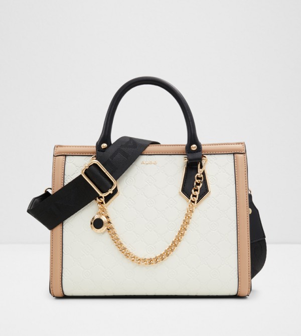 MONDIANE Logo Detail Satchel Bag