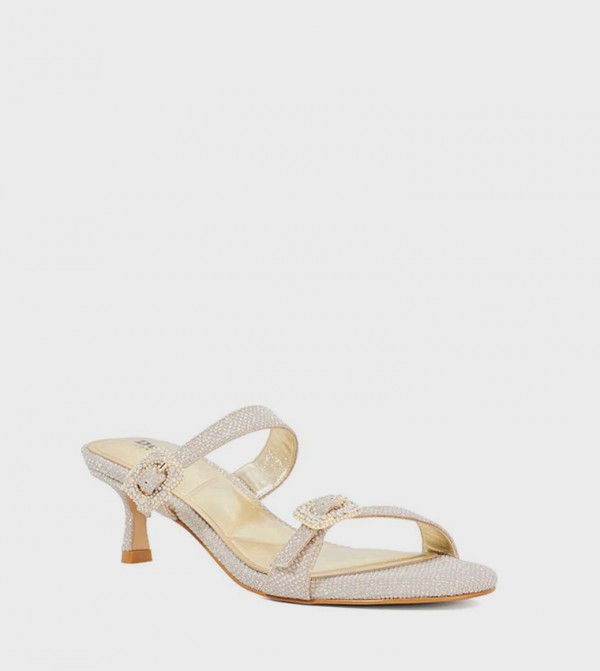 MORGAN Embellished Heel Sandals