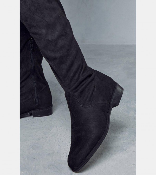 Over the knee boots no tie hotsell