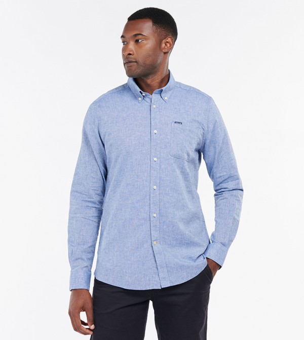 Logo Label Nelson Tailored Fit Shirt
