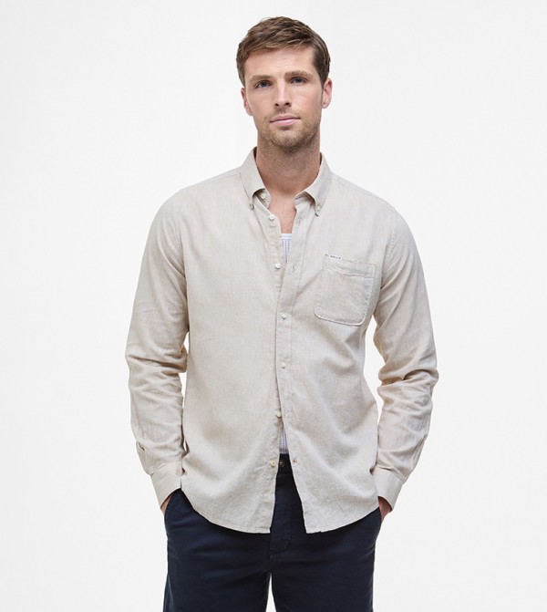 Logo Label Nelson Tailored Fit Shirt