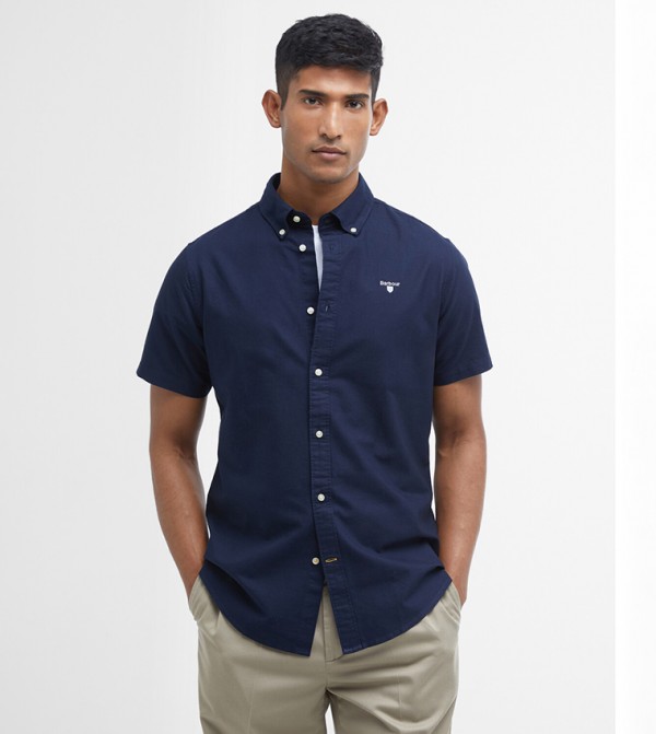 OXTOWN Short Sleeves Casual Shirt