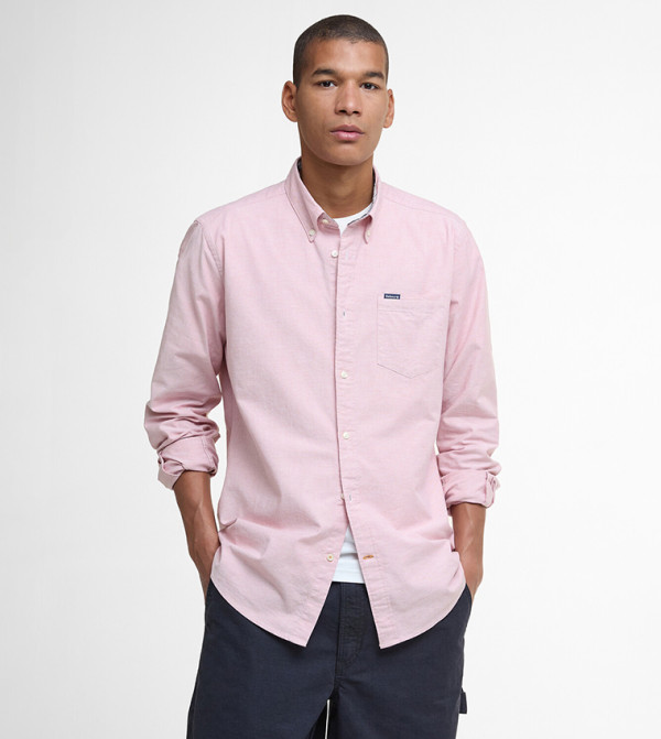 قميص كاجوال كم طويل 