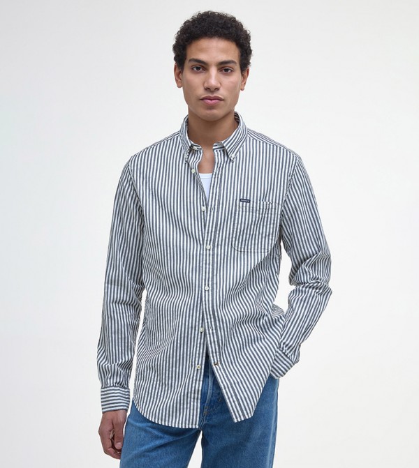 Striped Cresswell Seersucker Shirt