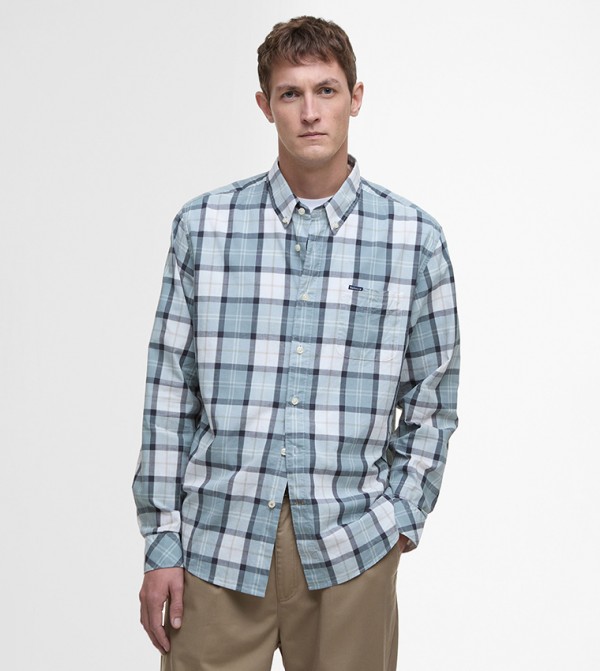 Plaid Laggon Tartan Long Sleeves Shirt