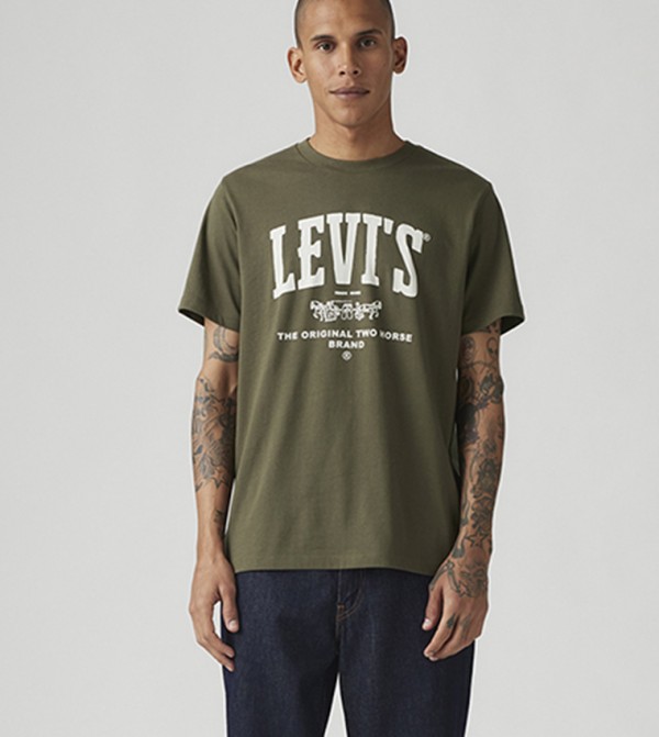 Logo Printed Short Sleeves T-Shirt