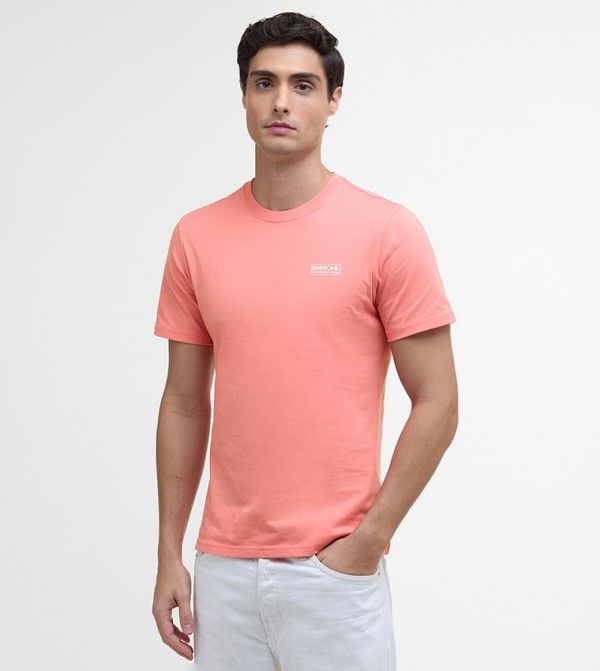 Logo Printed Crew Neck T-Shirt