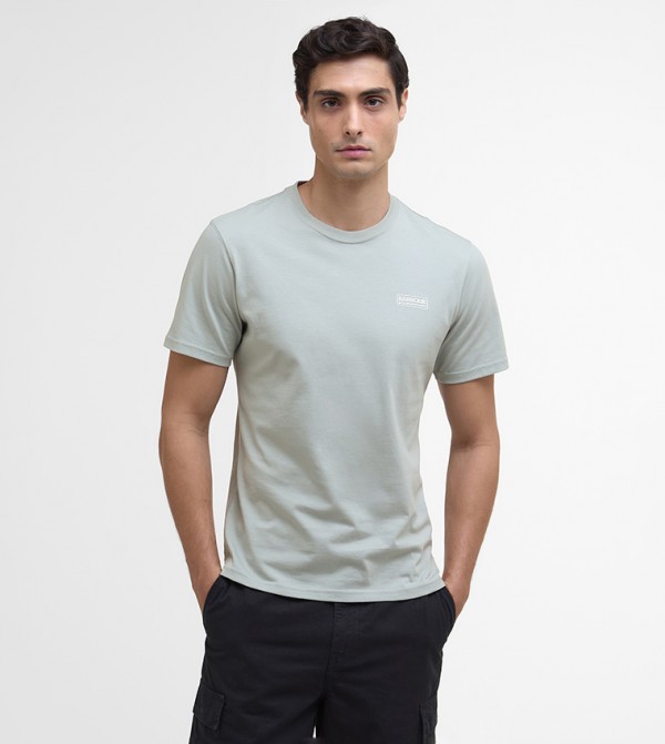 Logo Printed Crew Neck T-Shirt