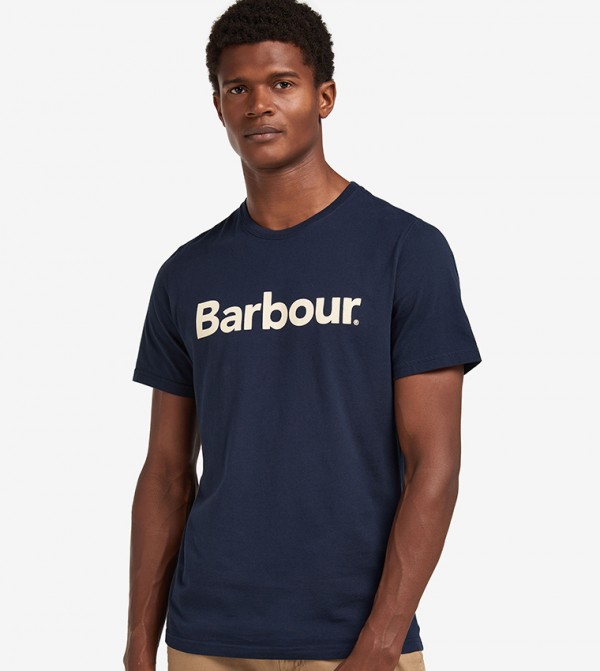 Logo Printed Crew Neck T-Shirt