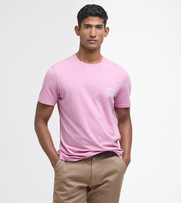 Logo Printed Cranmer Crew Neck T-Shirt
