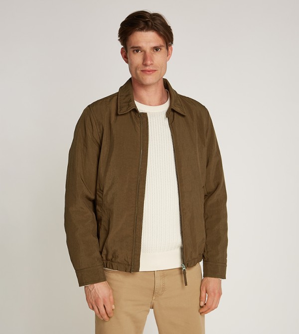 Elevated Ivy Zip-Through Jacket